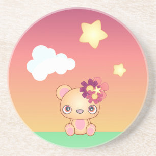 Kawaii Bear Untersetzer