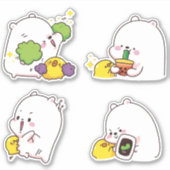 Kawaii Bears Sticker (Vorderseite)