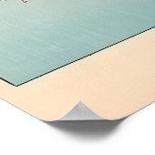 Kawaii Beaver Ukiyo-e Print Funny Bathroom Japandi Poster (Ecke)