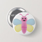 Kawaii Bee Thunder_Cove mit mehreren Farben Button (Vorne & Hinten)