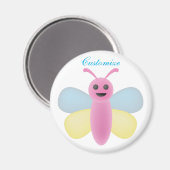 Kawaii Bee Thunder_Cove mit mehreren Farben Magnet (Vorderseite/Rückseite)