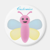 Kawaii Bee Thunder_Cove mit mehreren Farben Magnet (Vorne)