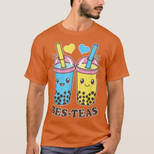 Kawaii Bes Teas Bubble Tea Niedlich Boba Besties 1 T-Shirt