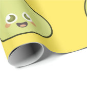 Kawaii Birne Geschenkpapier (Rolleneckpunkt)