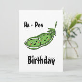 Kawaii Birthday Party Einladung (Stehend Vorderseite)