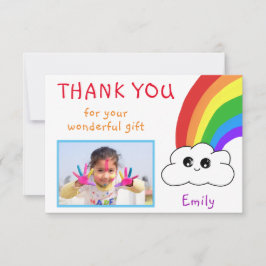 Kawaii Birthday Vielen Dank für Ihre Fotokarte für