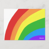 Kawaii Birthday Vielen Dank für Ihre Fotokarte für Postkarte (Rückseite)