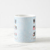 Kawaii Black Cat Birthday Mug | Birthday Meows Kaffeetasse (Mittel)