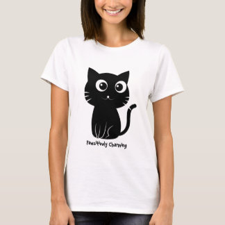 Kawaii Black Cat - Design-T - Shirt für Niedliche 