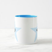 KAWAII BLAUE STAR TASSE (Zentrum)