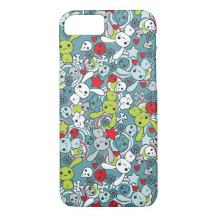 kawaii Blaumuster Case-Mate iPhone Hülle