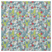 kawaii Blaumuster Stoff (Muster)