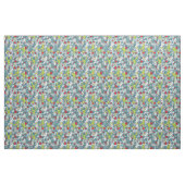 kawaii Blaumuster Stoff (Fat Quarter (45,7 x 55,9 cm))