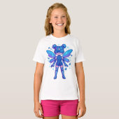 Kawaii Blue Fairy – Cute Magical T-shirt (Vorne ganz)