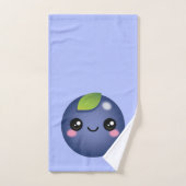 Kawaii Blueberry Badetücher Set (Handtuch)