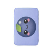 Kawaii Blueberry Bath Mat Badematte (Vorderseite Vertikal)