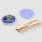 Kawaii Blueberry Fächer (Non-assembled)
