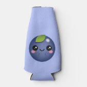 Kawaii Blueberry Flaschenkühler (Vorderseite)