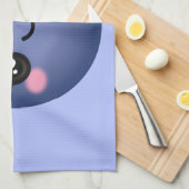 Kawaii Blueberry Kitchtuch Geschirrtuch (Viertel Falte)