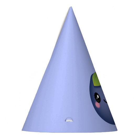 Kawaii Blueberry Party Hat Partyhütchen (Links)