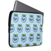Kawaii Blueberry Plushii Laptopschutzhülle (Vorne Rechts)