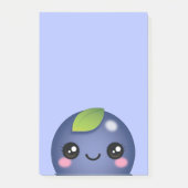 Kawaii Blueberry Post-it Notes Klebezettel (Vorderseite)