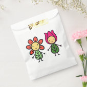 Kawaii Blume Girls Gefallen Tasche - Rot & Rosa Geschenktütchen (Versiegelt)