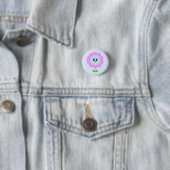 KAWAII BLUMEN-NIEDLICHER BUTTON-KNOPF BUTTON (Beispiel)