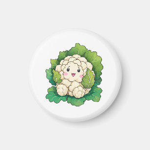 Kawaii Blumenkohl Magnet