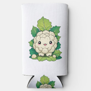 Kawaii Blumenkohl Selters Dosenkühler