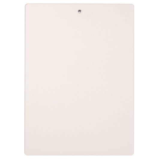 Kawaii Blushing Pink Chibi Cat Klemmbrett (Rückseite)