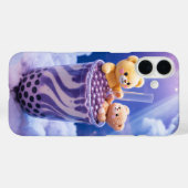 Kawaii Boba Bears in the Clouds Phone Case (Rückseite (Horizontal))