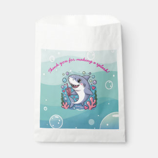 Kawaii Boba Shark "Ocean Vibes" unter dem Meer Geschenktütchen