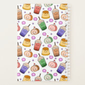 Kawaii Boba Tea Pattern Planer (Rückseite)