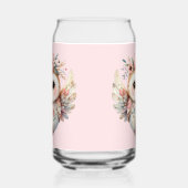 Kawaii Boho Eulenillustration Dosenglas (Links)
