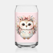 Kawaii Boho Owl Illustration Dosenglas (Vorderseite)