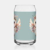 Kawaii Boho Owl Illustration Dosenglas (Rechts)