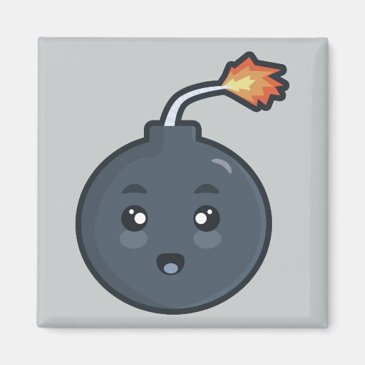 Kawaii Bomb Magnet (Vorne)