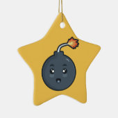 Kawaii Bombe Keramikornament (Rechts)