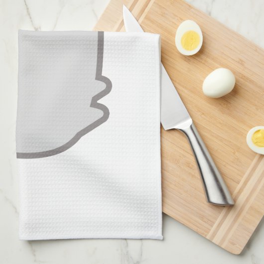 Kawaii Bonze Handtuch (Viertel Falte)