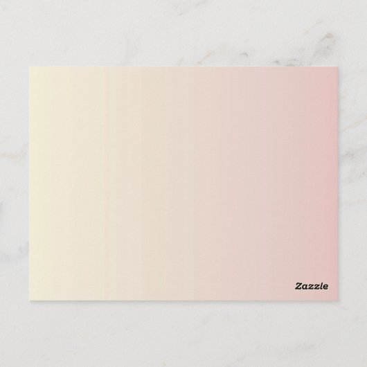 Kawaii boo, niedlicher, spukhafter Halloween Postkarte (Rückseite)