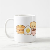 Kawaii Breakfast Squad” Cute Food Mug Kaffeetasse (Links)