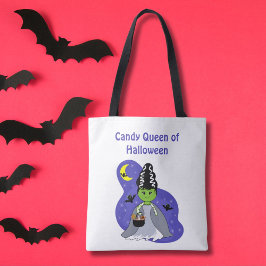 Kawaii Bride Frankensteins Halloween mit Candy Tasche