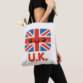 Kawaii British Flag - Niedliches britisches Design Tasche (Von Nahem)