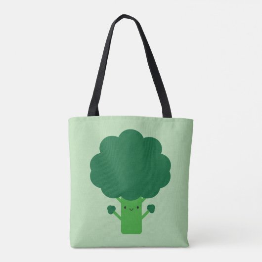 Kawaii Broccoli Tasche (Rückseite)