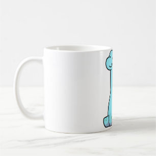 Kawaii Brontosaurus Dinosaurier Kaffeetasse