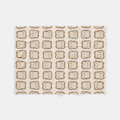 Kawaii Brot / Toast Fleece Blanket (Vorderseite (Horizontal))