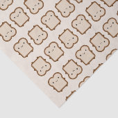 Kawaii Brot / Toast Seidenpapier (Ausschnitt)