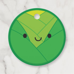 Kawaii Brussels Sprout / Cabbage Geschenkanhänger