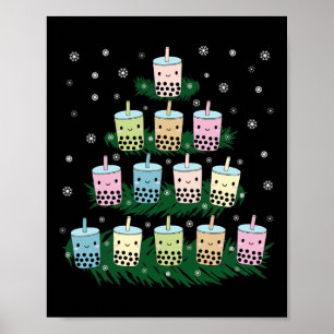 Kawaii Bubble Milk Tea Bo Tessin Poster